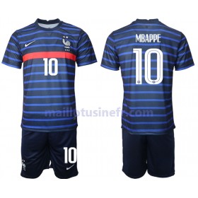Maillot de Foot France Kylian Mbappé 10 Domicile UEFA EURO 2020 - Enfant